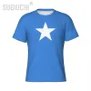 Camiseta de deportes ajustados Somalia Flag 3d para hombres Mujeres Camisetas ropa Jersey Fútbol Fútbol Fans de regalo