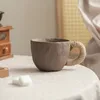 Tazze giapponese nicchia design tazza di caffè tazza impastata a mano arte ceramica in bicchiere di bicchiere da pranzo cucina da pranzo giardino domestico