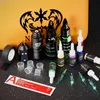 Kit de tatouage sans fil 1set complet pistolet court avec alimentation sans fil 20pcs cartouche aiguilles 240327