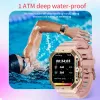 1.65" AMOLED Smart Watch Women Bluetooth Call Health Monitor Smartwatch 1ATM Deep Waterproof Super Long Battery Life Wristwatch