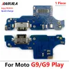 New For Motorola Moto G5 G4 G6 G7 G8 G9 Play Plus Power Lite USB Charging Port Mic Microphone Dock Connector Board Flex Cable