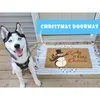 Carpets Christmas Welcome Mat Polyester BsorbentKitchen femme Takets tissés