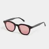 GENTLE MONSTER round Frame Sunglasses advanced sense UV400 Suitable for all kinds of people and all kinds of scenes The mirror legs have letters with original box
