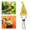 Dog Apparel Pet Hat Lizard Christmas Toy Costume Laser Cloth Birthday Women's Guinea Toys