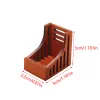 1Set 1:12 Dollhouse Miniature Bookshelf Storage Rack Desktop Organizer Box Home Model Decor Toy Doll House Accessories