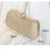 Red Diamond Clutch Bag Women Luxury Designer Handbag Rhinestone Shiny Party Clutch Purse Portable ladies Small Handbag B445