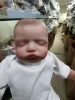 48cm Soft Body Reborn Baby Doll Rosalie 100% handmade 3D Skin with Visbile Veins Collectible Art Doll Christmas Gift