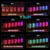 LED Vintage Elektronische klokglow Tube Ambient Night Light Diy Creative Desktop Decorate Table Lamp Room Ornaments Festival Gift