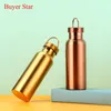 500ml Stainless Steel Water Bottle Hangable Gym Sports Insulated Vacuum Flask double Wall Cold metal for travel 240409