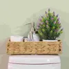 Bouteilles de rangement panier tissé Strawberry Home Decor