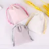 Coloful Velvet Bag Jewelry Packing Velvet Drawstring Pouches Beads/Candy/Jewelry Drawstring Bag Gift Bags For Wedding Christmas