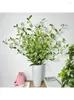 Decorative Flowers Pearl Holly Leaf Simulation Flower Office Shading Plant Decoration Arrangement Green Artificial