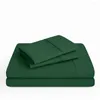 Beddengoed sets dekbedoverdek set bos groene ultra-finine vezel laken rimpelbestendige diepe pocket groot comfortabel comfortabel