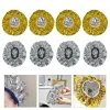 8 PCs Haarmaske Cap Dye Caps verarbeiten Aluminiumfolie Dusche Frauen Einweg -Tiefkonditionierung Zinn Styling Thermische Behandlung