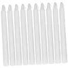 Candle Holders Pack White Tapered Candles Pillar Tall Unscented Color Small Sticks Bulk