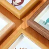 Frames 4inch Mini Square Frame Oil Painting Stick Mounting Picture DIY Table Decoration