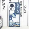 Fall für Xiaomi 13 12t Redmi Anmerkung 12 11 10 Pro Turbo Poco F5 F4 F3 x5 x4 x3 gt Die große Welle vor Kanagawa Hokusai Art -Ästhetik