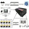 Pure Sine Wave Inverter 2000W 1000W 1600W 12V 24V 48V AC 220V 50Hz 60Hz Inversor de potencia ENVERTER SOLAR ENERGÍA