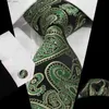 Coules de cou Mentes Tie Pocket Scharf Scarf Couardttes de manchette Robe Business Robe 8.5 cm Jacquard Paisley Tie 3 pièces Setq