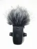 Mantis Blue Mantis Dead Cat Outdoor Artifical Furry Windscreen Microfone para Blue Yeti X com espuma à prova de vento de capa de microfone esponja