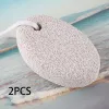 2x Foot Pumice Stones Practical Pedicure Scrub Tool Pedicure Tools Feet Scrubs for Palm Hard Skins Hands Elbows Feet Heel