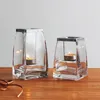 Candle Holders Glass Container European Holder Vase Romantic Minimalist Home Decorations Modernteknologi Portavelas