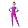 Women's Swimwear HISEA 1 Piece Children's Long-sleeved Lycra Swimsuit 0.5mm Surfing Suit Sun Protection For Men And Women