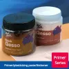 75/500ml Oil Painting Primer Gesso White Primer Thickening Agent Acrylic Medium Molding Paste Retarder Gel Medium Gloss Matte