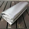 Podkładki zewnętrzne mat dampproof piknik aluminiowy film przenośny ciepły kemping podkładka 25 mm 200x200 z upuszczeniem worki sporty na zewnątrz kemping dh2jp