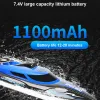 25 km/h RC boat high speed speedboat 2.4G radio remote control electronic toy ship water game gift for children birthday kids