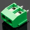 20st/Lot KF301-2P KF301-5.0-2P KF301 Skruv 2PIN 5.0 mm RACH PIN PCB SCREW Terminal Block Connector Blue and Green