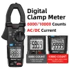 CM83/CM86 Digital Clamp Meter Multimeter True RMS 6000/10000 Counts NCV OHM Tester Ammeter Voltmeter Multimeter Electrician Tool