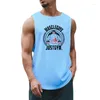 Herren -Tanktops laufen Weste Männer Fitness Stringer Top Sommer Fitnessstudio Kleidungsnetz Sport Singlets Herren Bodybuilding ärmellose Hemd