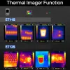 2 I 1 Digital multimeter Infraröd termisk imager Handhållen spänningsmätare strömmotståndstestare 90*120 Termisk avbildningskamera