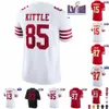 Mens pour femmes enfants Christian Brock Patrick Purdy George Nick Travis McCaffrey Fred Mahomes Kelce Bosa Kittle Warner Gamejerseys Stroud Football Jerseys 4xl