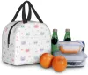 Симпатичная сумка для ланча с кошкой для проездной коробки Bento Cooler Musterable Tote Pecnic Boxes Изолированные сумки для ланчика для женщин для женщин
