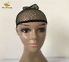 طرفيان مفتوحان شبكة باروكة أغطية شعر شباك الشعر الأسود الشقراء الغطاء للنسج لارتداء الباروكات snood nylon meshcap6950731