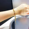 Bangle 14k Gold Heart Bracelet 100% True 925 СВЕТОВЫЙ СВЕДНЫЙ СВЕДЕНИЙ СВЕДЕНИЙ БРАКЛ для женских ювелирных украшений для женской невесты YQ240409