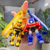 Transformers Keychain Optimus Prime Bumblebee Figure Anime Pendants Pendants Car clés Accessoires Doll Gift Toy Gift For Kids