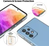 Custodia protettiva trasparente per Samsung Galaxy A03 A13 A23 A33 A53 A73 Shell del telefono TPU Soft TPU M13 M23 M33 M53 SILICONE COPERCHIO