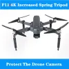 Equipamento de aterrissagem de acessórios para sjrc f11 2.5k / f11 4k pro / f11s 4k pro drone com acessórios de câmera peças de drone