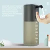 Flüssiger Seifenspender automatischer Bad Sprühfrüchten Touchless Sensor große Kapazität nachfüllbare Diffusor Home El Office Schwarz