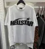 Herrendesigner Long T -Shirts Frauen Kurzärmel Hellstar Studios Rekorde Crewneck Tee Print Männer Freizeitstraße Top 5ozv