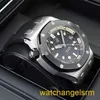 Swiss AP Wrist Watch Royal Oak Offshore Series 42mm Dia 18K Platinum Precision Steel Automatic Mechanical Mens Watch Luxury Watch 15720CN