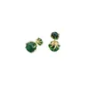 2024 Stud designer bottega Pendant emerald earrings senior classic small fragrant wind bvb earrings new clover earrings Golden and sliver veneta earrings