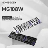 Keyboard Akko Monsgeek MG75W / MG108W Zestaw klawiatury 75% 83 Key Hotswap Mechanical Gaming Zestaw klawiatury PRZEWIDY