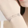 Designer de luxo Van Clover Bracelet Fashion S925 Sterling Silver Clover Bracelet Popact Popular 2024 Novo presente de namorada