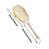 High Quality Wool Duster Anti-static Lambswool Feather Soft Brush Household Mites Lambswool Dusting Duster Brush Furniture Y9D1