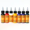 Body Art Tattoo Inks 7/16Colors 30ml/Bottle Tattoo Pigment Inks Set voor Body Tattoo Semi-permanente kunstkit Tattoo-benodigdheden