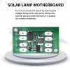 Solar Battery Carreger Boards Controlador Carregamento da placa -mãe Switch Light Circuit Board Módulo de carregamento de bateria de lítio